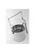 Home Tableware & Barware | Vintage Postmodern Inox and Glass Ice Bucket - AI18640