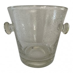 Home Tableware & Barware | Vintage Seeded Glass Ice Bucket - QW33026