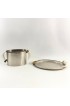 Home Tableware & Barware | Vintage Steel and Faux Horn Ice Bucket With Tray - AQ79460