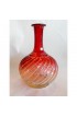 Home Tableware & Barware | Antique Baccarat Rose Tiente Swirled Bamboo Tumble-Up Carafe & Tumbler Set- 2 Pieces - BA31918
