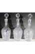 Home Tableware & Barware | Antique Cut Glass Liqueur Decanters - Set of 3 - EC86234