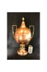 Home Tableware & Barware | Antique English Griffiths & Browett Copper & Brass Samovar or Beverage Dispenser - RP05343