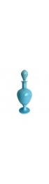 Home Tableware & Barware | Antique Portieux Vallerysthal French Blue Opaline Glass Decanter - KU52390