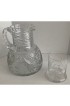 Home Tableware & Barware | Cut Glass Flower Motif Bedside Carafe - WF06848