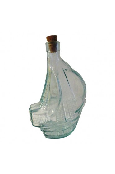 Home Tableware & Barware | Italian Santa Maria Glass Ship Liquor Decanter - LZ53012