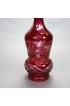 Home Tableware & Barware | Late 19th Century Circa 1890 Oversized Victorian Bohemian Cut to Clear Cranberry Glass Decanter - TV65518
