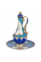 Home Tableware & Barware | Porcelain Tray and Decanter with Stopper, Set of 2 - KX61321