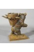 Home Tableware & Barware | Swiss Whimsy Wooden Carved Bear Decanter Stand, 1920s - QU64440