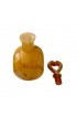 Home Tableware & Barware | Vintage Italian Art Glass Amber Gold Decanter Bottle - RR59102
