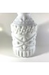 Home Tableware & Barware | Vintage Milk Glass Hollywood Regency Marked Liqueur Decanter Bottle - SF58108