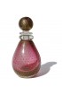 Home Tableware & Barware | Vintage Murano Sommerso Cranberry Amethyst Gold Flecks Bubbles Italian Art Glass Bottle Decanter - VB92893