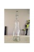 Home Tableware & Barware | Vintage Rumanian Etched Glass Liquor Decanter - MW63143