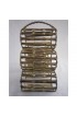 Home Tableware & Barware | 1960s Brass Bamboo Six Bottle Wine Rack - QQ54305