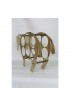 Home Tableware & Barware | Italian Mid Century Modern Brass Horse Wine Rack b - VU64581