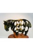 Home Tableware & Barware | Mid 20th Century Italian Brass Horse Motif Wine Rack - OG65464