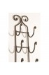 Home Tableware & Barware | Vintage Wrought Iron Hand-Forged Wall Mount Wine Rack - WW23737