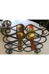 Home Tableware & Barware | Wrought Iron Hand Forged Wine Rack - QQ80546