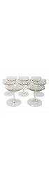 Home Tableware & Barware | 1980s Green Tone Champagne Coupes- Set of 8 - EE67800
