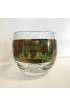 Home Tableware & Barware | Cera Glassware Golden Grapes Motif Lowball Glasses - Set of 6 - TW50532