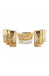 Home Tableware & Barware | Culver Valencia Glasses and Ice Bucket Set - ZU03979