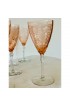 Home Tableware & Barware | Fostoria Versailles Pink Depression Glass Wine Glasses - Set of 9 - NL07370