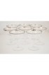 Home Tableware & Barware | Fostoria 'Wedding Ring' Platinum Rim Champagne Glasses - Set of 8 - HP29240
