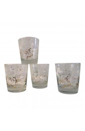 Home Tableware & Barware | Herald Angel Holiday Lowball Glasses, Set of 4 - QG22270
