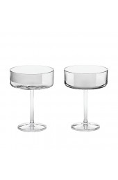Home Tableware & Barware | Irish Handmade Crystal Cocktail Glasses by Scholten & Baijings for J. HILL's Standard, Set of 2 - MQ58245