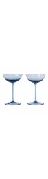 Home Tableware & Barware | Italian Murano Cocktail or Champagne Coupe Glasses, Vincenzo Nason & Cie, 1990s - GR96945