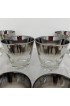 Home Tableware & Barware | Mid Century Dorothy Thorpe Style Silver Fade Old Fashioned Cocktail Glasses - Set of 8 - UF58608