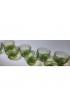 Home Tableware & Barware | Mid-Century Green Bark Champagne Coupes- Set of 8 - BP66513