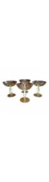 Home Tableware & Barware | Set of 4 Salviati Venetian Swan Flat Champagne Flutes - ZY85355