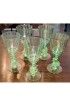 Home Tableware & Barware | Set of 5 Salviati Venetian Glass Dolphin Large Wine Goblets - HU91660