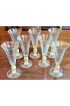 Home Tableware & Barware | Set of 7 Salviati Venetian Gold Fleck Tall Champagne Flutes - SH07990