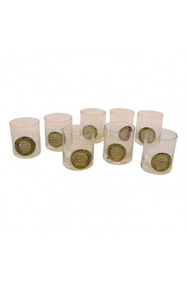 Home Tableware & Barware | Set of 8 Whiskey Glasses Att. To Holmegaard - IE69782