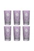 Home Tableware & Barware | Verdure Highball Glasses, Set of 6, Lilac - DK16670