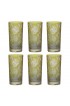 Home Tableware & Barware | Verdure Highball Glasses, Set of 6, Olive - IY60896