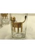Home Tableware & Barware | Vintage 1950's Couroc Cat Highball Glasses- Set of 8 - UF95755