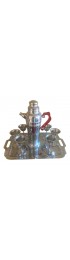 Home Tableware & Barware | Vintage Art Deco Krome Craft Farber Bros Cocktail Shaker Set- 8 Pieces - PP43376