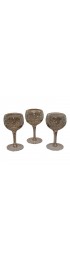 Home Tableware & Barware | Vintage Gorham Bamberg Cut Crystal Wine Glasses - IC44689