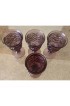 Home Tableware & Barware | Vintage Mid-Century Amethyst Glass Cordial Set - 4 Pieces - DP45034