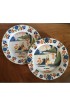 Home Tableware & Barware | 1765 - 1775 English London Delft Polychrome Pottery Plates - A Pair - SA26891