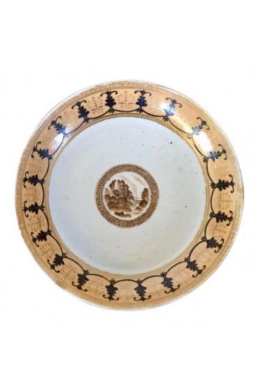 Home Tableware & Barware | 1790 - 1810 Chinese Export Porcelain Dessert Dish Plate - ZF70243