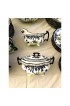 Home Tableware & Barware | 1920 Royal Doulton Art Deco Blue Tree Bone China Set- 47 Pieces - WZ37420