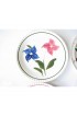 Home Tableware & Barware | 1940s Southern Pottery Blue Ridge MIX Match Floral Ironstone Dinner or Luncheon Plates - Set of 12 - MK43055