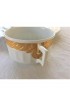 Home Tableware & Barware | 1950s Royal Copenhagen Fan Service Gold Place Setting - 4 Pieces - GM14479