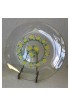 Home Tableware & Barware | 1960's Culver Round Glass Serving Dish With Daisies and Picket Fence - RM42345