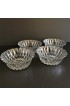 Home Tableware & Barware | 1960s Pressed Glass Dessert Bowls- Set of 4 - FM60311