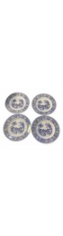 Home Tableware & Barware | 1970s Homer Laughlin China Company Shakespeare’s Country Blue Dinner Plates- Set of 4 - LK97214