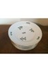 Home Tableware & Barware | 19th Century French Empire Porcelain Dihl Plates, Sprig Cornflower Pattern - Set of 6 - ZG03645
